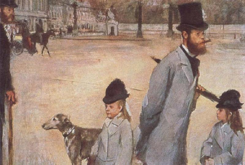 Edgar Degas Place de la Concorde china oil painting image